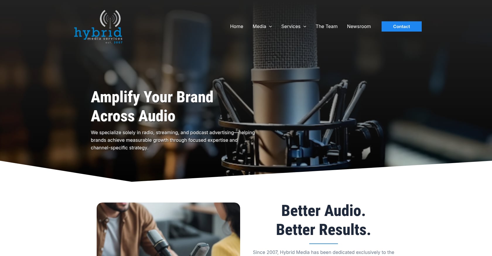 Hybrid Media Services Screenshot