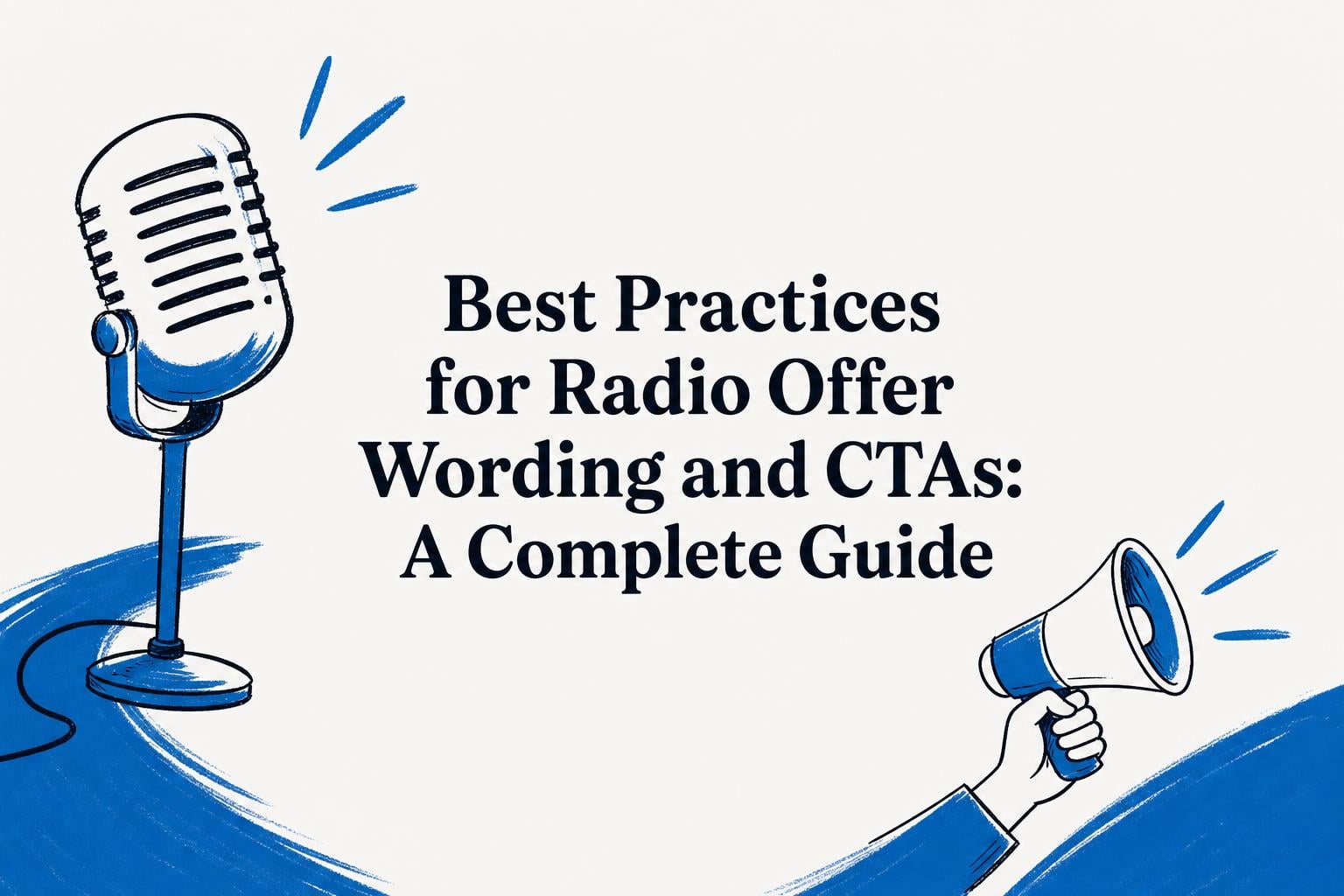 best practices for radio offer wording and ctas